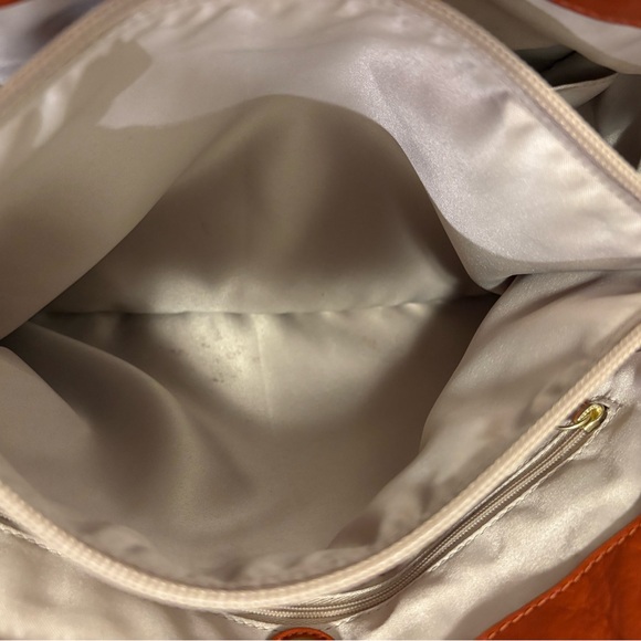 Coach Ashley 2012 Leather Burnt Orange Leather Tote/Carryall - Picture 10 of 11